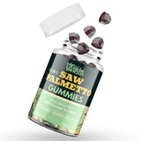 Gommes palmetto YLVARIN THORIA dans la bouteille, saveur fruits exotiques pour énergie potentielle.