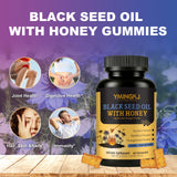 YMINGKJ gommes biotine et vitamine C, soutien immunitaire et éclat cutané.
