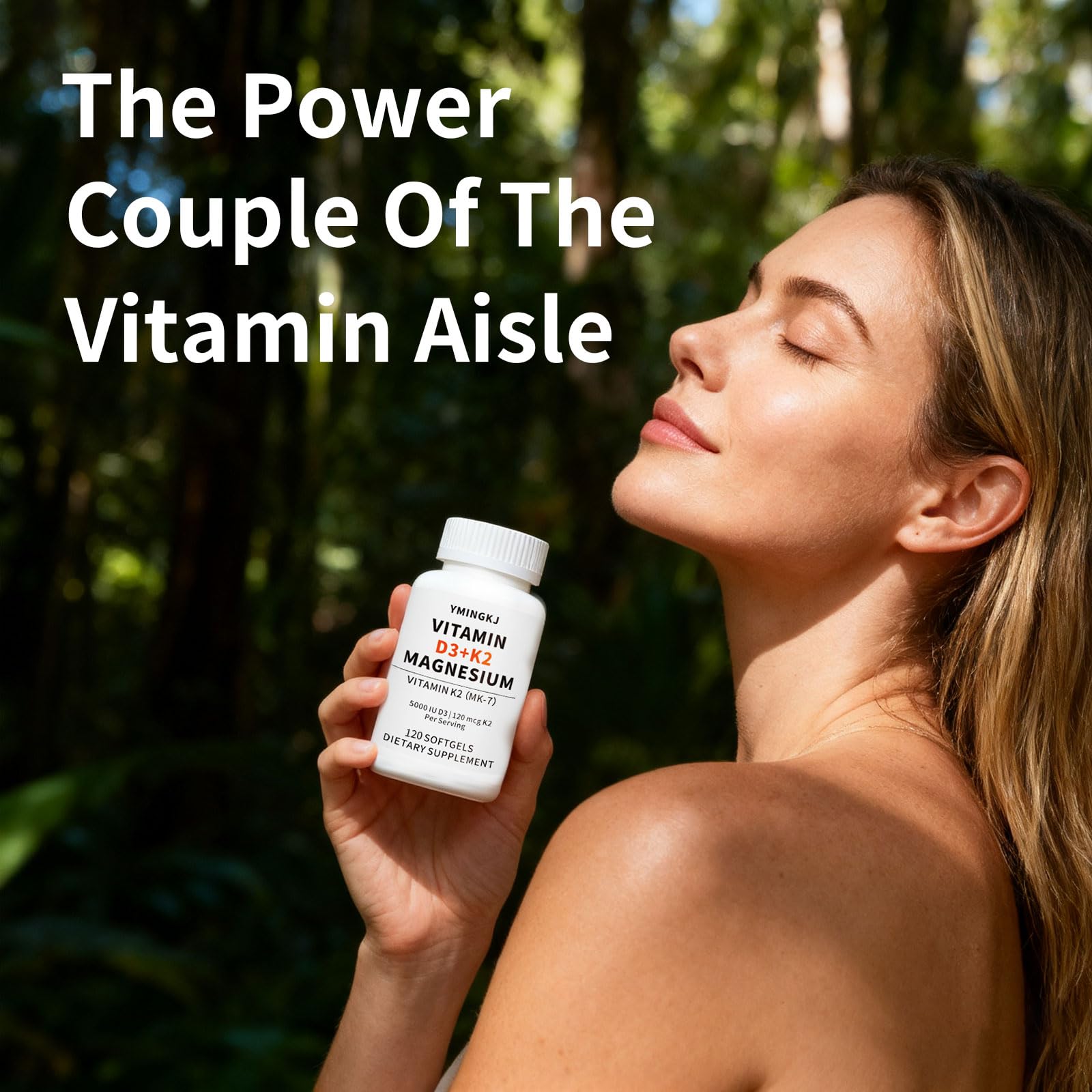 YMINGKJ magnésium 50mg - capsules: activation potentielle des vitamines liposolubles.