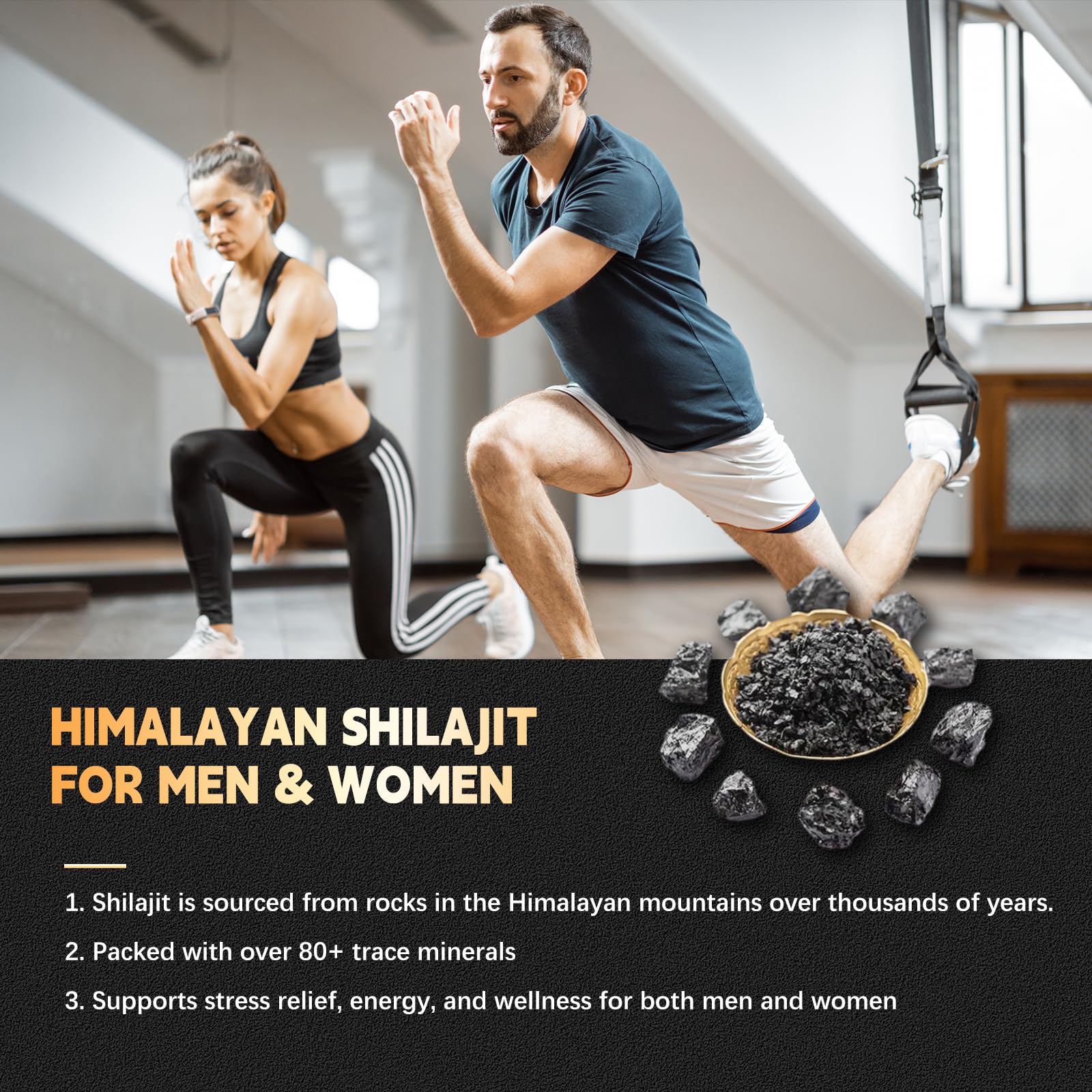 Suggestion de dosage quotidien des capsules YMINGKJ Shilajit.