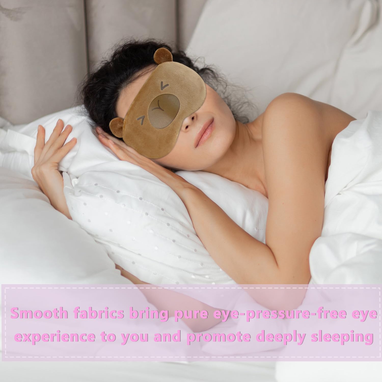 Masque Ynaize pour voyage et avion afin d'améliorer le repos.