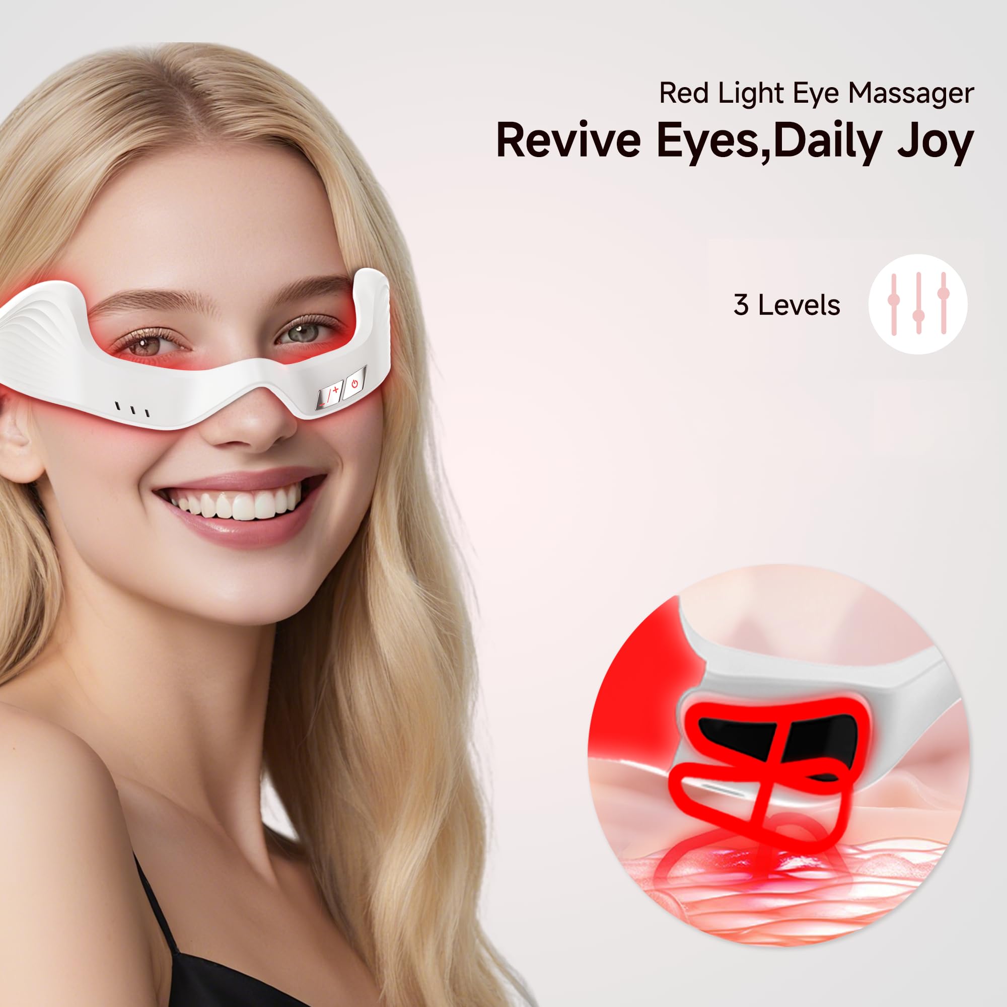 Conception 3D ergonomique de YOEYOU pour un ajustement mains libres confortable.