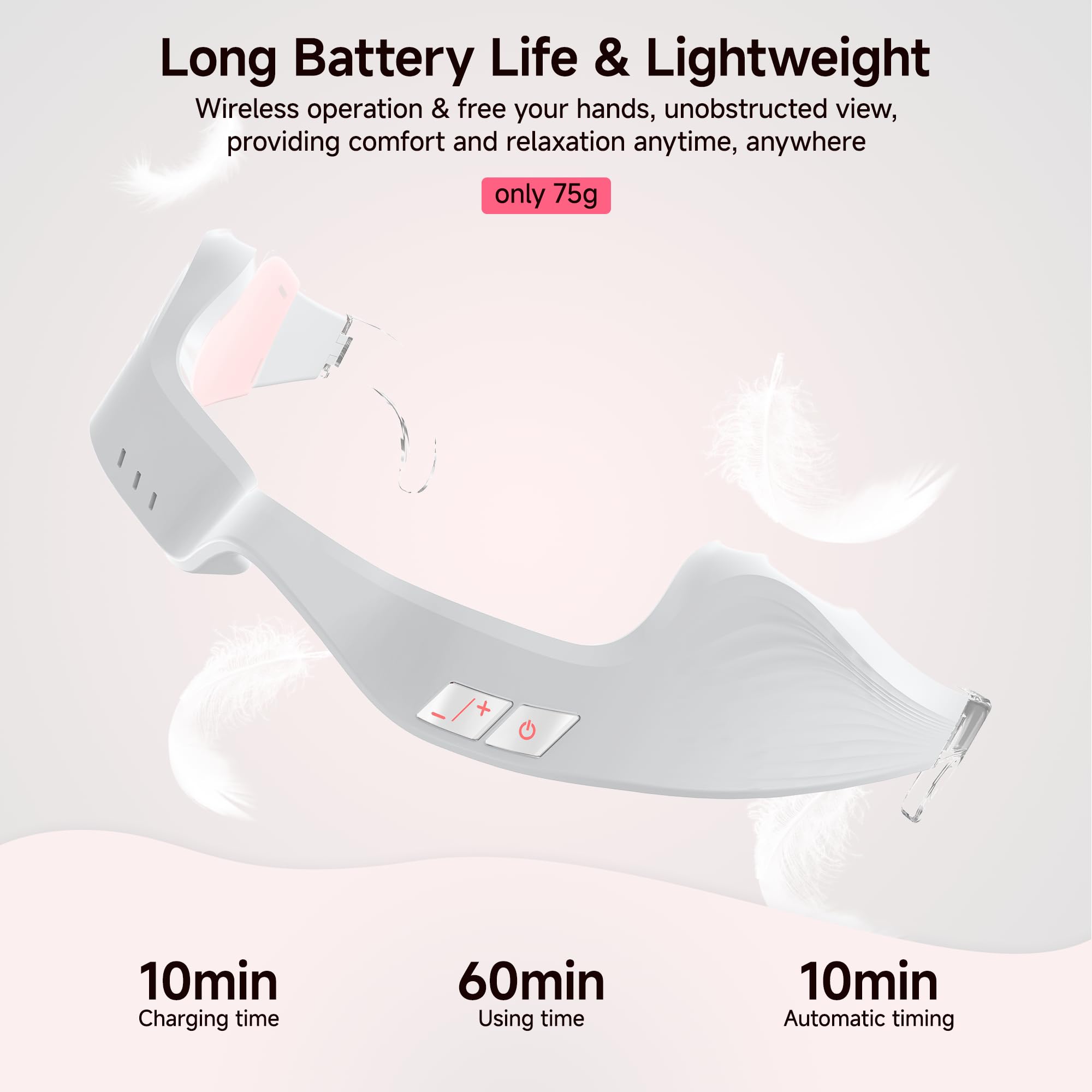 Lumière rouge et microcourant de YOEYOU pour un contour des yeux plus lisse.