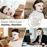 YOEYOU masque couvre l'ensemble du visage avec irradiation homogène