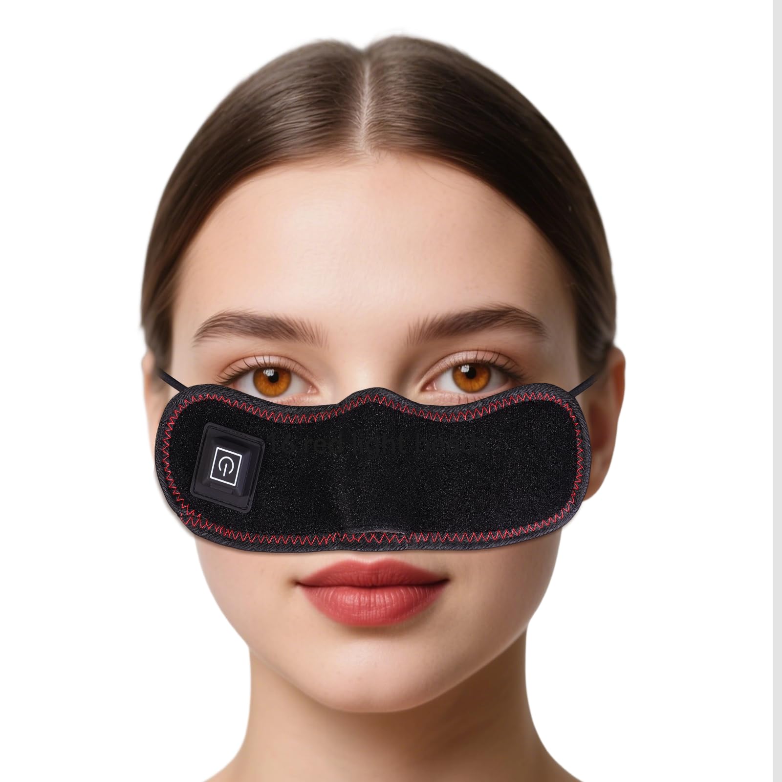 YOEYOU masque nasal chauffant sans fil avec 16 LED pour chaleur douce