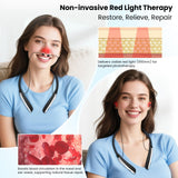 YOEYOU thérapie lumière rouge design collier, séance mains libres.