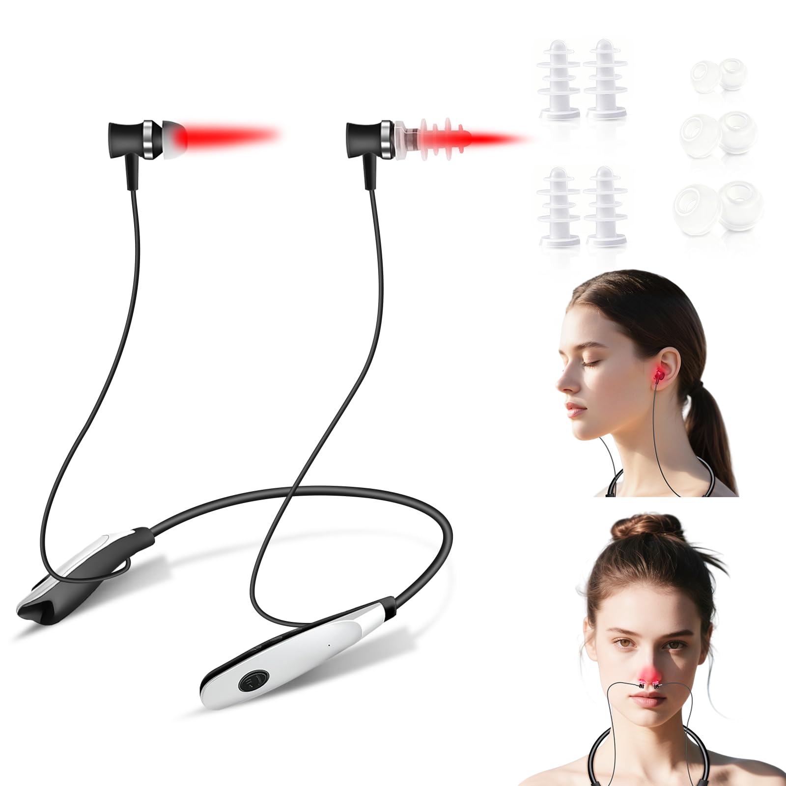 YOEYOU thérapie lumière rouge nez, confort nasal potentiel.