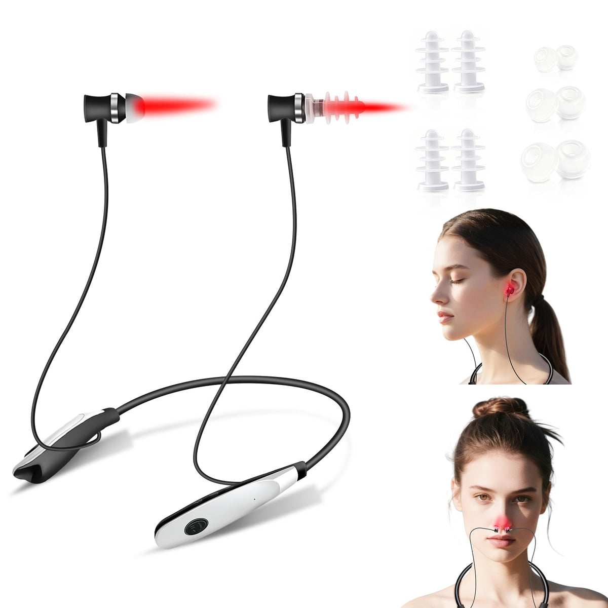YOEYOU thérapie lumière rouge nez, confort nasal potentiel.