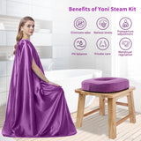 Design ergonomique Yofuly Yoni Steamer chaise-bois assure un positionnement optimal