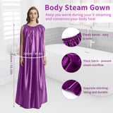 Robe de vapeur Yofuly pour maintenir chaleur et confort pendant la séance