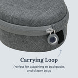 Poche intérieure en maille Yogasleep, rangement câble et accessoires.