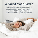 Design intemporel Yogasleep favorisant une expérience de sommeil apaisante.