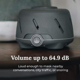 Dohm Yogasleep en charbon, texture de surface, design artisanal et fiable