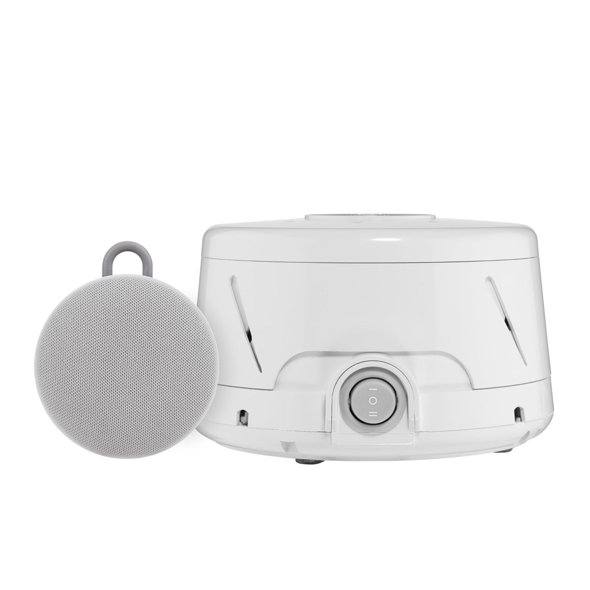 Yogasleep Dohm Classic en blanc, sons naturels pour s’endormir paisiblement.