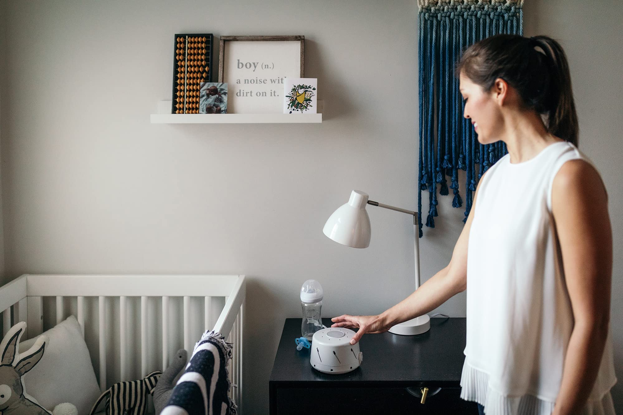 YOGASLEEP Dohm Classic – bloque les bruits perturbateurs pour un sommeil calme.