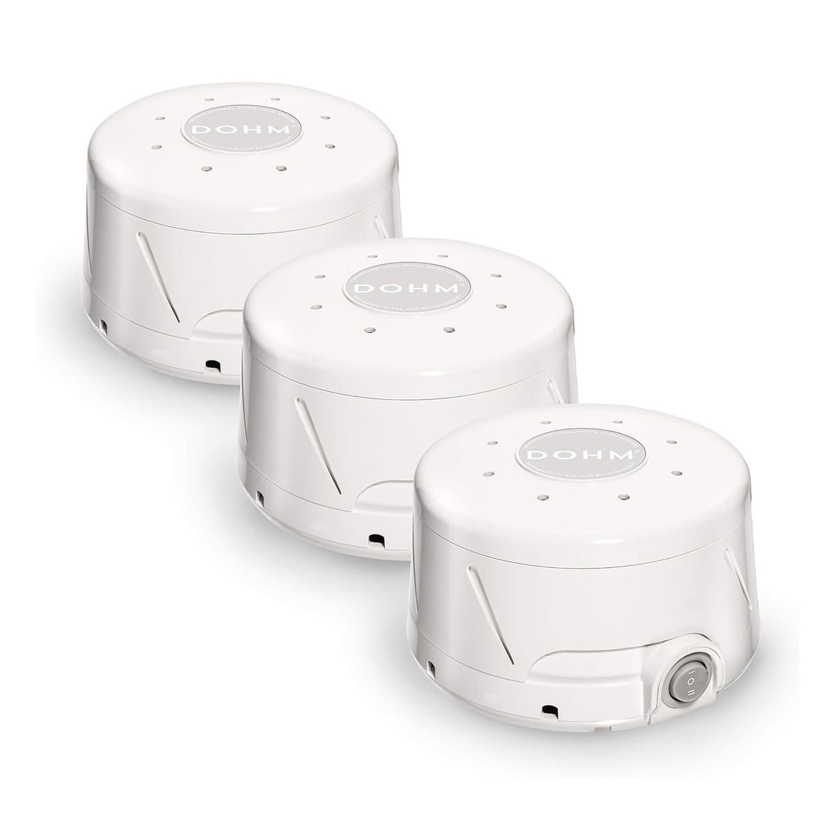 YOGASLEEP Dohm Classic ensemble 3 packs prêt pour des nuits plus calmes.