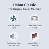Dohm Classic avec réglage double pour adapter tonalité et volume.