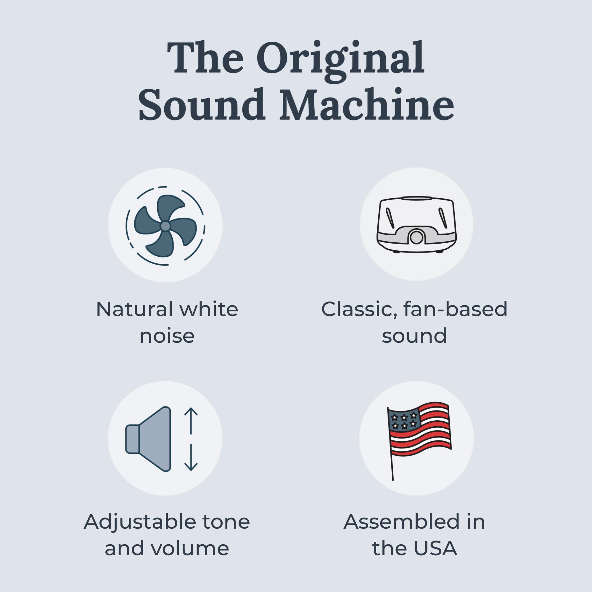 Dohm Classic permet des réglages de tonalité et de volume pour personnaliser l’ambiance.
