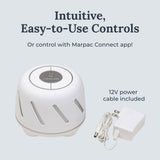 Yogasleep Dohm Connect – variations tonales pour personnaliser l’ambiance sonore.