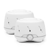 Yogasleep Dohm – gros plan sur la commande, bruit blanc naturel favorisant le sommeil.