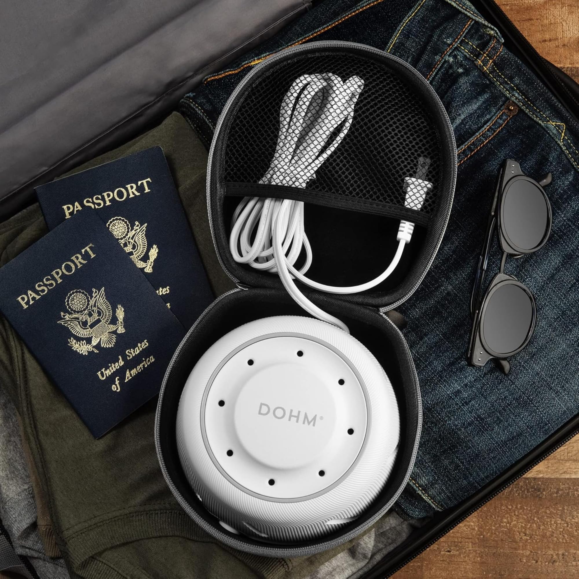 Dohm Yogasleep – trousse voyage protectrice EVA et double zip