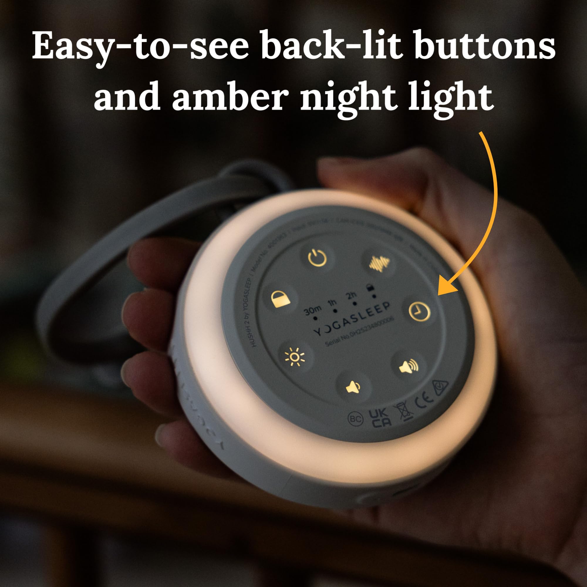 YOGASLEEP Hushh 2 offre jusqu à 33 heures d autonomie.