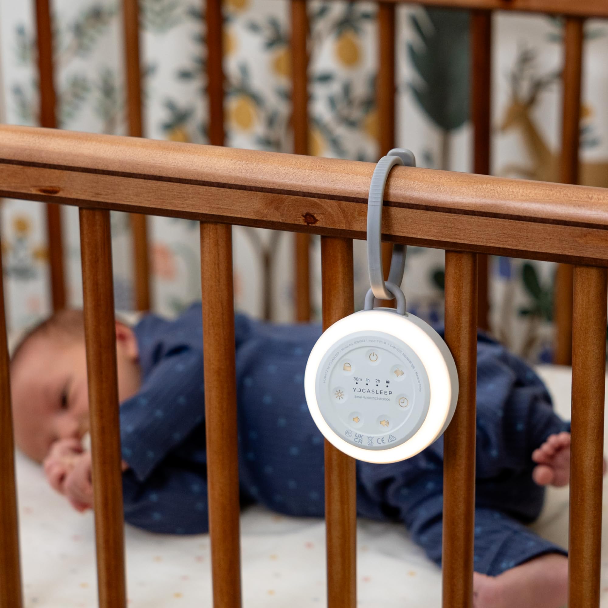 Yogasleep Hushh 2 clip universel pour poussette, siège auto et lit.