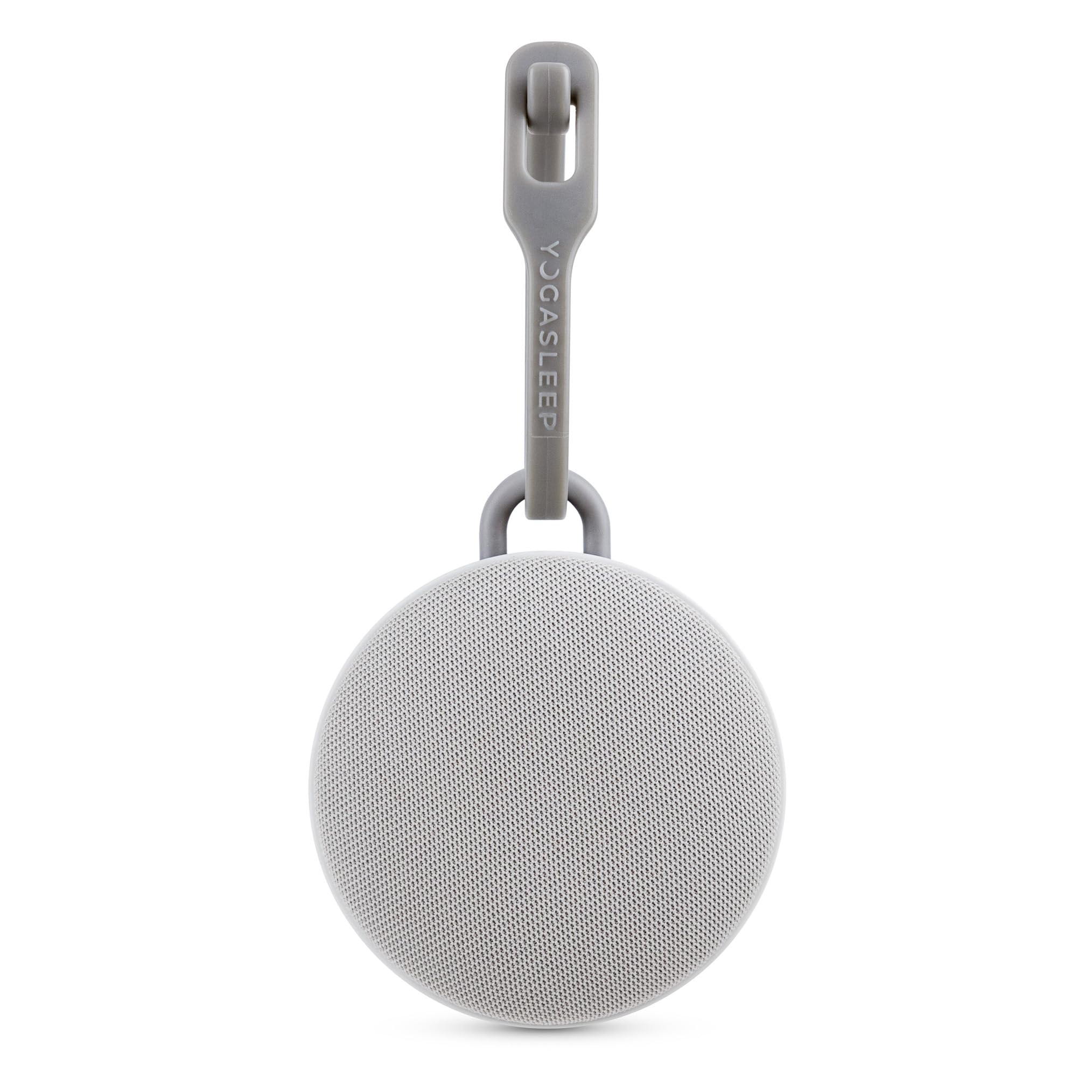 Yogasleep Hushh 2 clip renforce pour fixation facile sur poussette et siège auto.