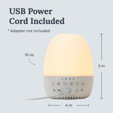 Yogasleep Light to Rise, fabriqué aux États‑Unis avec une fabrication soignée.