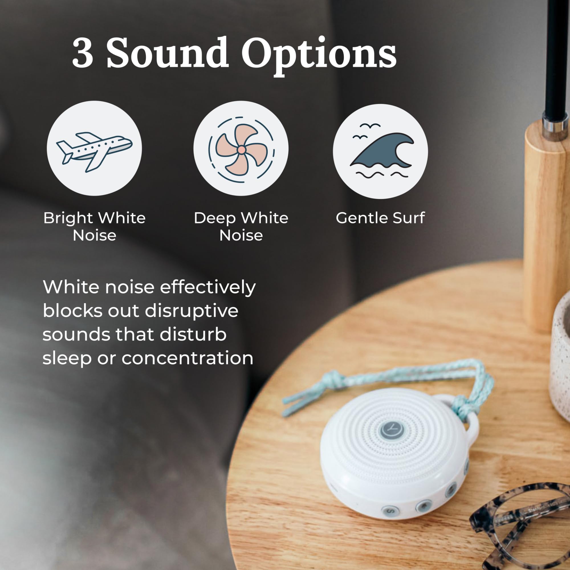 Yogasleep Rohm: trois sons apaisants pour dormir ou se concentrer.