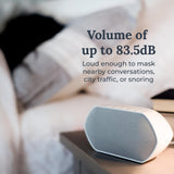 YOGASLEEP Soundcenter: alimentation par USB, utilisation flexible sans batteries.