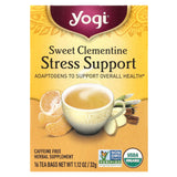 Boîte YOGI TEA Sweet Clementine prête pour une pause détente aromatique.