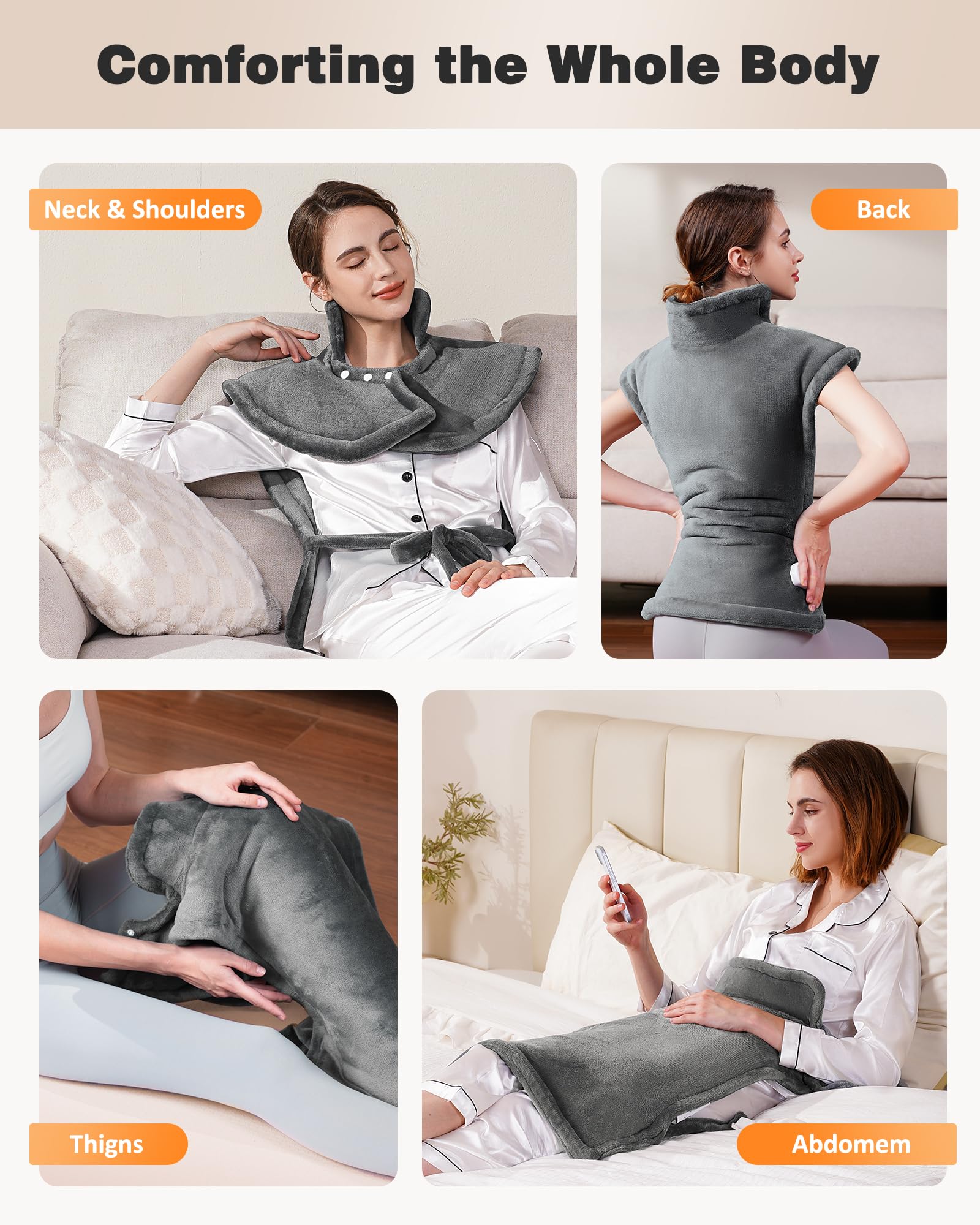 Le Yokimisu tissu-doux-confort enveloppe la peau avec douceur.