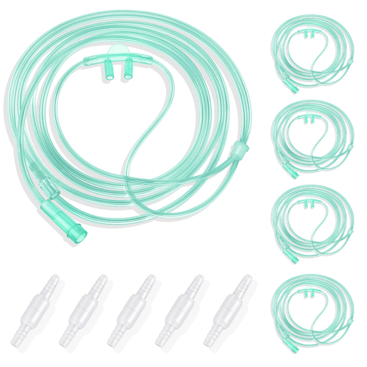 Kit YONCOZY cannule nasale adulte avec 7 pieds pour confort et fiabilité.
