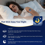 Patch Yongsenina Sommeil, application poignet, port confortable avant le coucher.