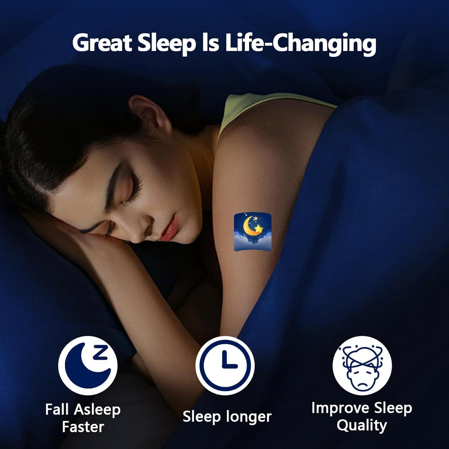 Patch Yongsenina Sommeil 72 paquets, facilité d'achat pour des nuits répétées.
