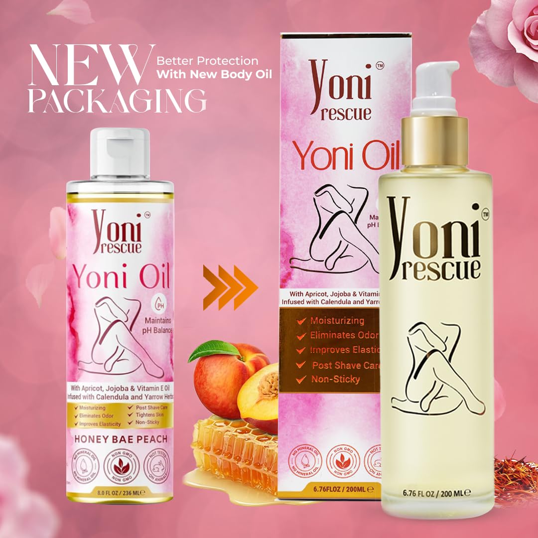 Yoni Rescue – vitamine E apporte protection et soin pour la zone sensible.