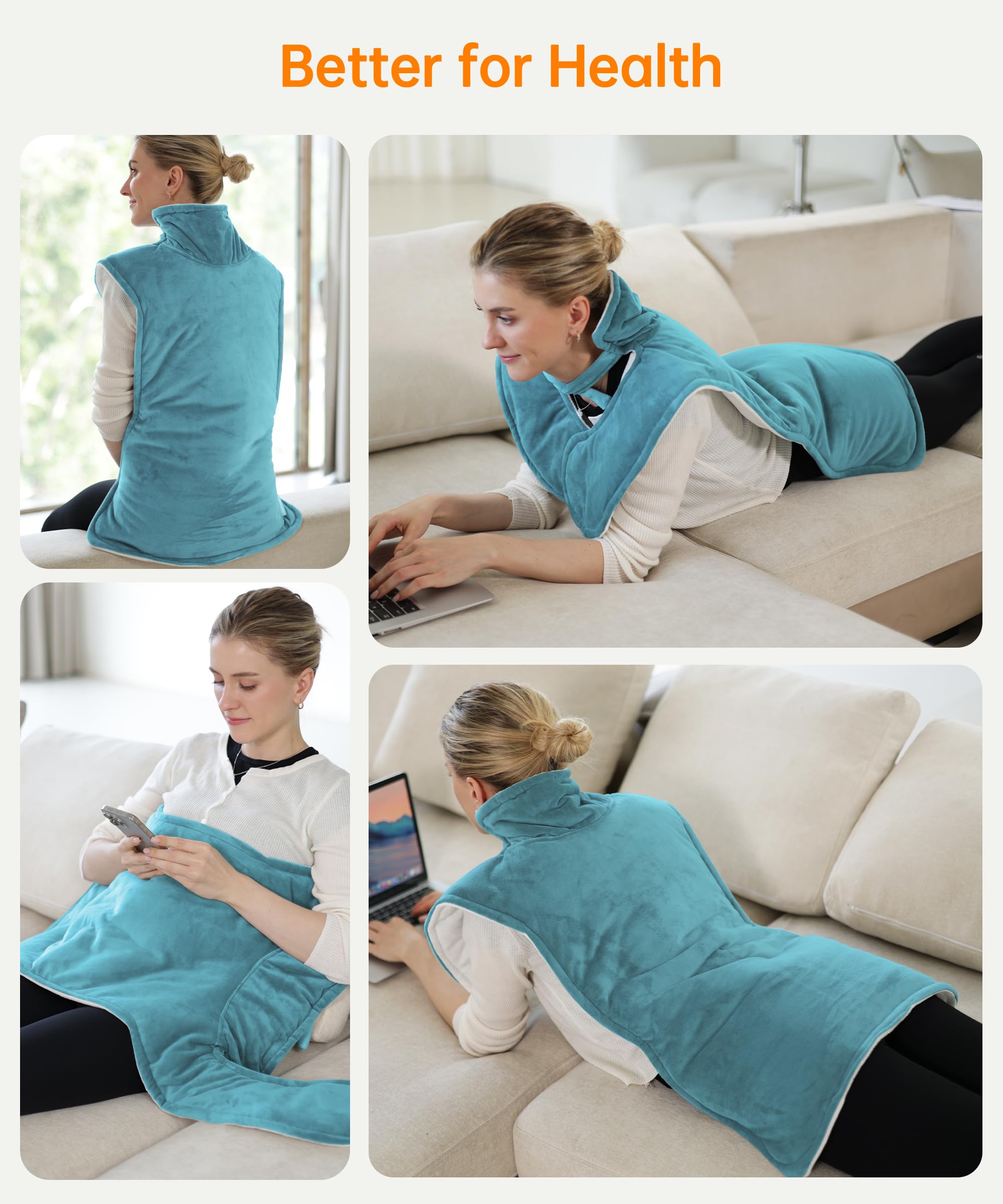 YONJION tissu doux 5 couches assure chaleur homogène et confort.