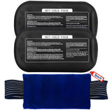 YONSEN pack glace genou attache reglable pour soutien ciblé.
