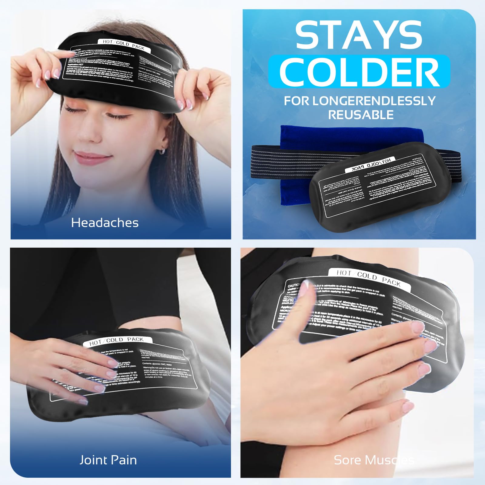 YONSEN glace hanche bandage reglable pour confort quotidien.