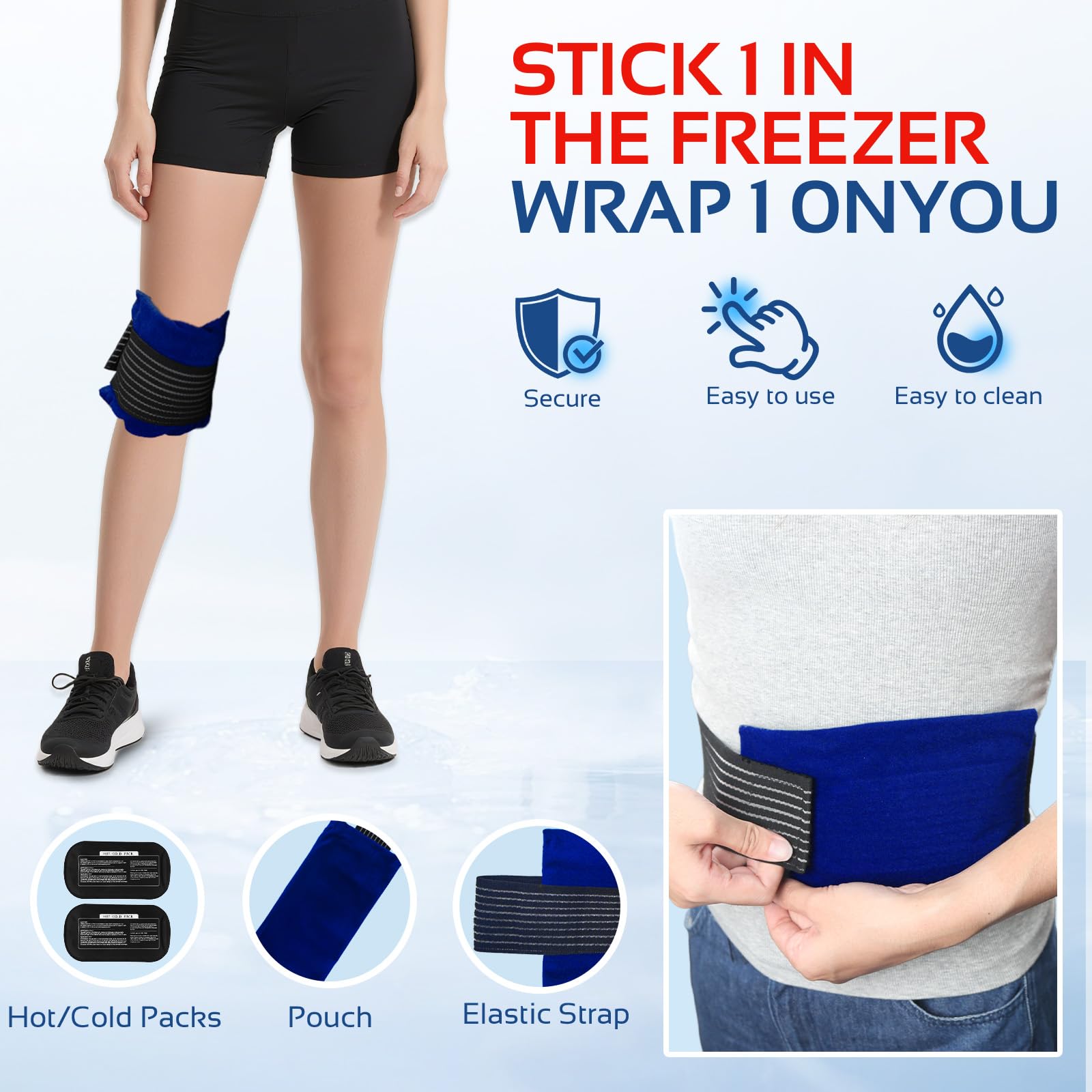 YONSEN glace poignet attache reglable pour soulagement ciblé.