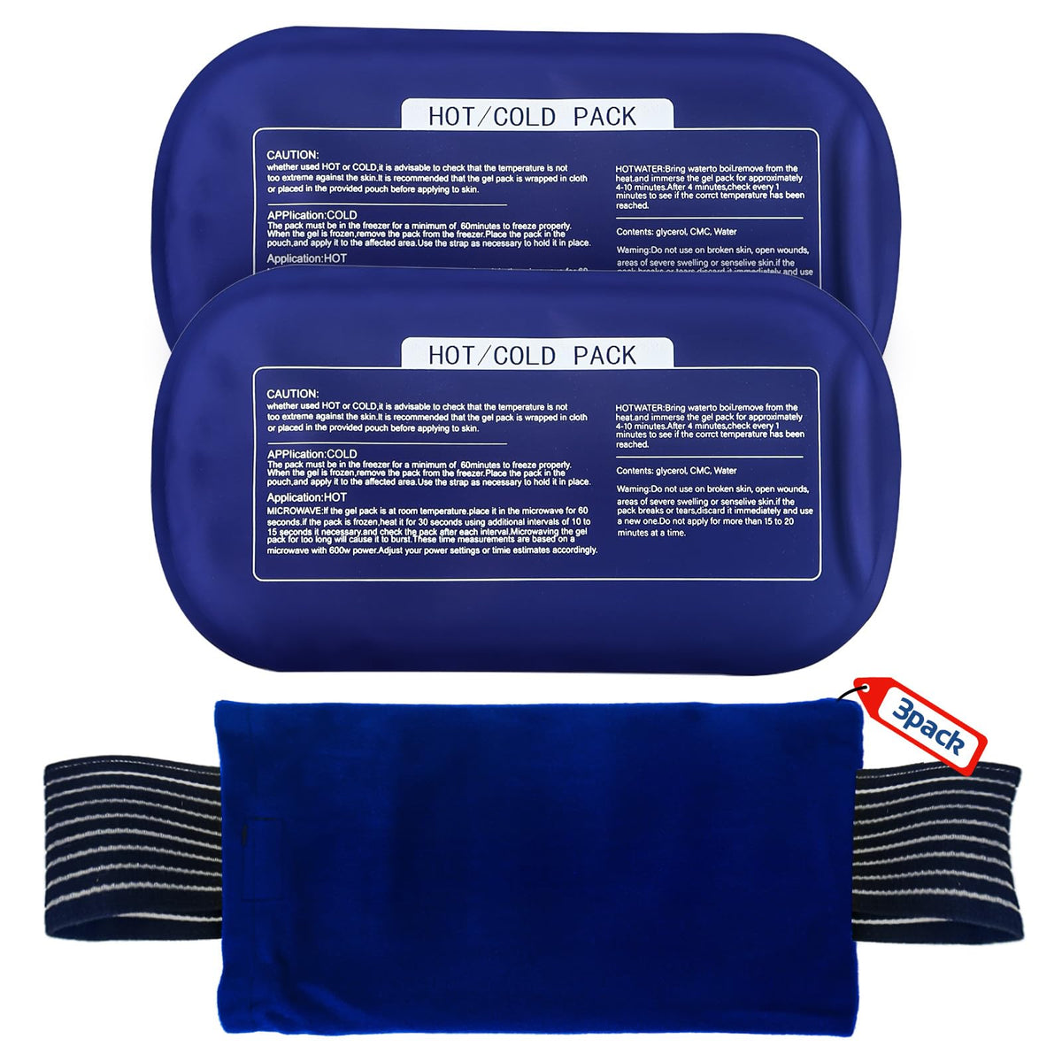 YONSEN pack-glace genou – soulagement ciblé et compression efficace.