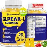 Gommes GLP-1 Yooaseital en boite, soutien potentiel du métabolisme quotidien.
