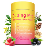 Yooloks Cutting Drink Mix, paquet de sticks fraise-acai, aide potentielle à la satiété.