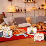 Décoration chaleureuse avec les bougies parfumées YOROXRG.