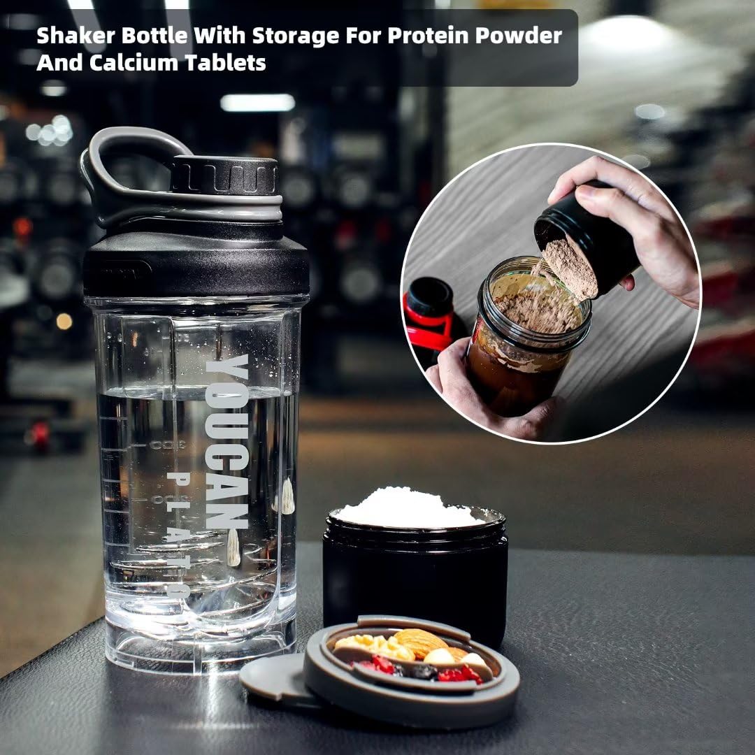 YouCanPlato Bouteille en Tritan sans BPA, durable et sûr