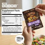 YouChews Café Chews — Grains Kona : saveur riche et énergie soutenue.
