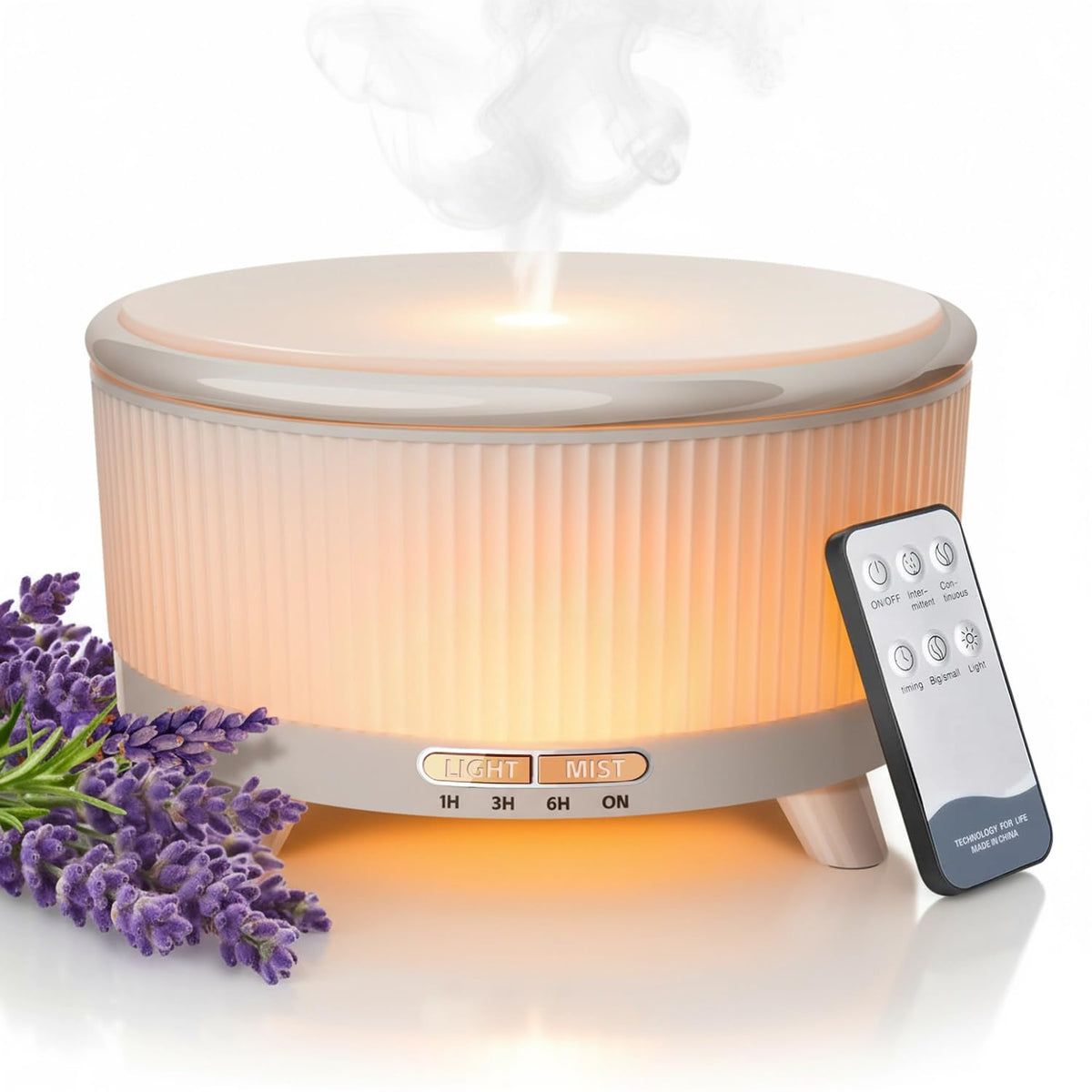 YOUENKITY diffuseur aromathérapie 500 ml compact, autonomie longue dans un petit format