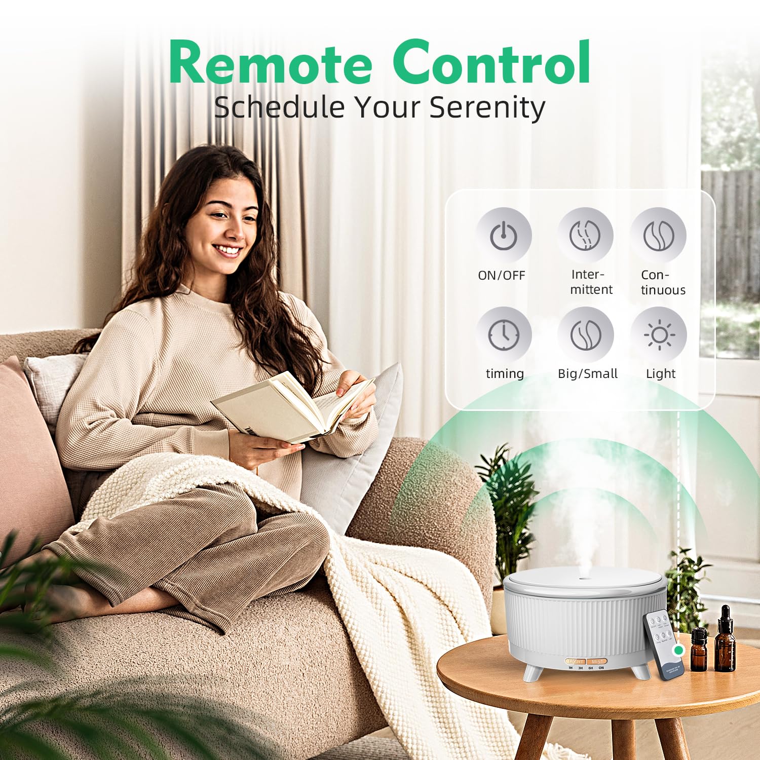 YOUENKITY mode brume intermittent selon vos besoins