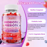 Youlikee gummies-ingredients-prebiotiques-probiotiques, mélange de fibres et probiotiques.